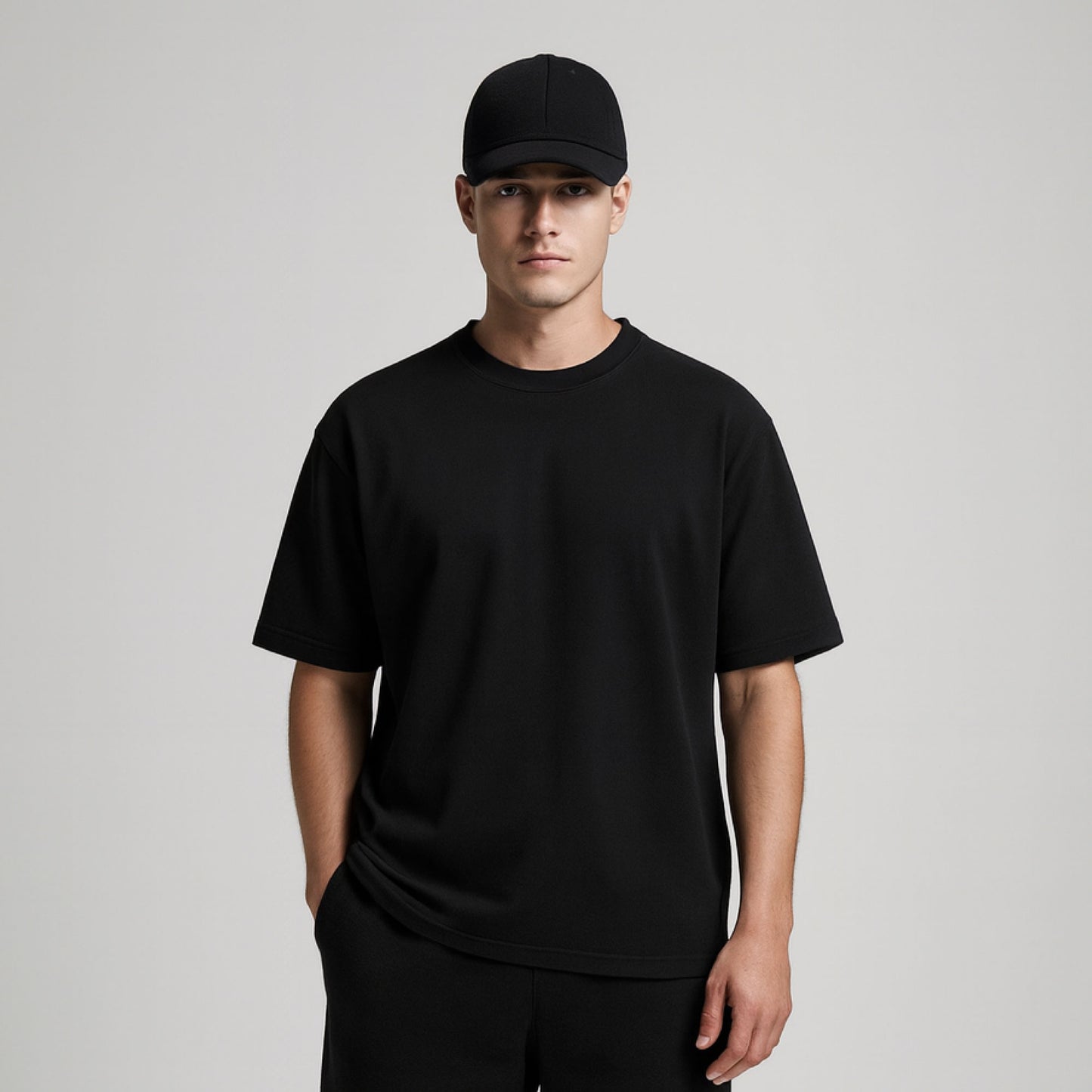 3-Pack Men's Regular Fit T-Shirt Black
