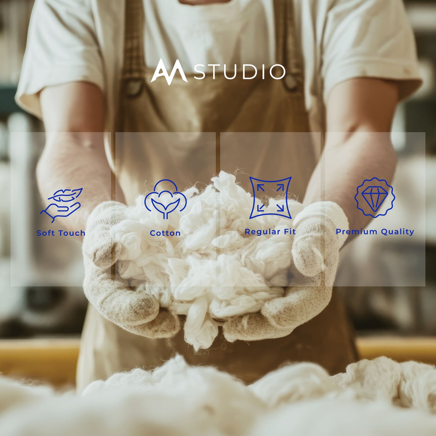 3-Pack Men's Regular Fit T-Shirt Black