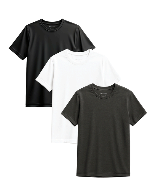 3-Pack Men's Regular Fit T-Shirt Multi